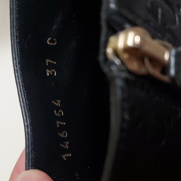Gucci | Black Leather Ankle Boots Sz 37C - Picture 7 of 13